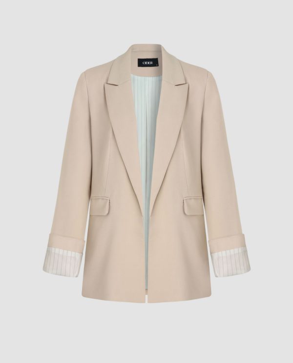 Tailored Woven Pocket Blazer