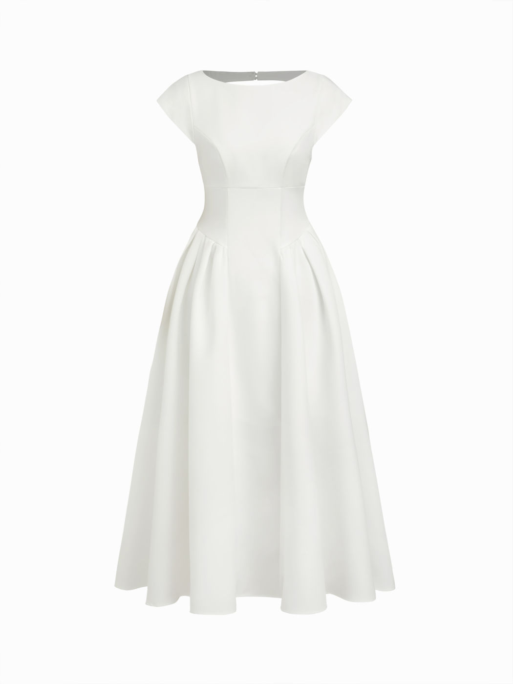 Elegant Ruffle Backless Maxi Dress